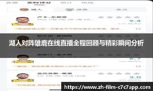 湖人对阵雄鹿在线直播全程回顾与精彩瞬间分析