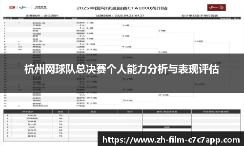 杭州网球队总决赛个人能力分析与表现评估